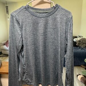 Grayish blue under scrubs Top